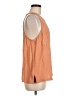 Lost April 100% Viscose Orange Sleeveless Top Size M - photo 4