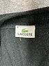 Lacoste 100% Wool Black Track Jacket Size 6 - photo 6
