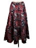 Westbound 100% Cotton Paisley Red Casual Skirt One size - photo 1