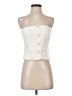 Club Monaco 100% Polyester Ivory Sleeveless Blouse Size S - photo 1