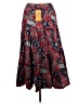 Westbound 100% Cotton Paisley Red Casual Skirt One size - photo 2