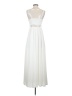 Caribbean Queen 100% Polyester Ivory Cocktail Dress Size S - photo 2