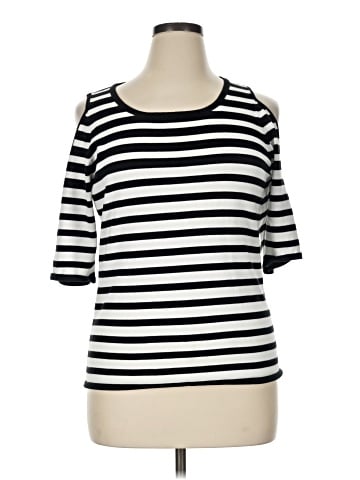 Carmen Carmen Marc Valvo 3/4 Sleeve Top (view 1)
