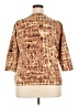 Coldwater Creek Animal Print Brown Cardigan Size 2X - photo 2