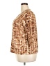 Coldwater Creek Animal Print Brown Cardigan Size 2X - photo 5