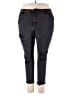 Maurices Hearts Gray Jeans Size 22W - photo 1