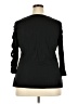 Denim 24/7 Black 3/4 Sleeve Top Size 18 - photo 2