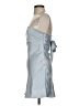 Le Lis Silver Gray Cocktail Dress Size S - photo 5