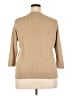 Talbots 100% Cotton Tan Cardigan Size 2X - photo 2