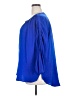 Jennifer Lopez 100% Polyester Blue 3/4 Sleeve Blouse Size 2X - photo 5