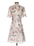 Unbranded Floral Pink Gray Casual Dress Size S (estimated) - photo 2