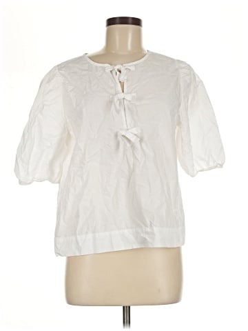 Ann Taylor LOFT Short Sleeve Blouse (view 1)