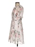 Unbranded Floral Pink Gray Casual Dress Size S (estimated) - photo 5