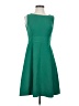 Nine West 100% Polyester Solid Green Cocktail Dress Size 2 - photo 1