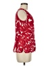 Van Heusen Red Sleeveless Blouse Size M - photo 4