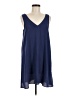 Forever 21 Solid Blue Casual Dress Size M - photo 1