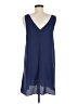 Forever 21 Solid Blue Casual Dress Size M - photo 2