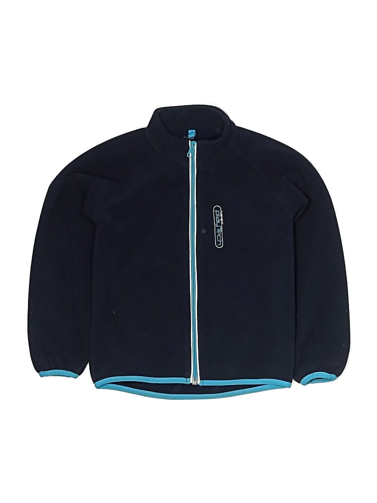 Pre-owned Assorted Brands Kids' Zip Up Hoodie In Blue