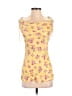 Zara Yellow Sleeveless Blouse Size XS - photo 1