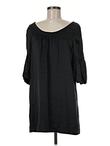 Central Park West 3/4 Sleeve Silk Top (view 1)