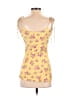 Zara Yellow Sleeveless Blouse Size XS - photo 2
