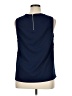 Gibson 100% Polyester Blue Sleeveless Top Size XL - photo 2