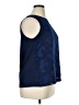 Gibson 100% Polyester Blue Sleeveless Top Size XL - photo 4