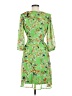 DKNY Tropical Green Cocktail Dress Size 6 - photo 2