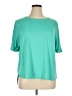 Cuddl Duds Teal Short Sleeve T-Shirt Size XL - photo 1