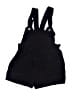 Shein 100% Polyester Black Overall Shorts Size 6-9 mo - photo 1
