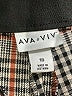 Ava & Viv Plaid Brown Casual Pants Size 18 - photo 4