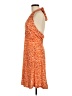 Huhot Paisley Orange Cocktail Dress Size M - photo 5