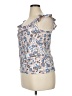 Ann Taylor LOFT Outlet Blue Sleeveless Blouse Size XL - photo 5