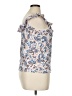 Ann Taylor LOFT Outlet Blue Sleeveless Blouse Size XL - photo 4