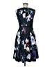 Jacqui-E Floral Blue Cocktail Dress Size 8 - photo 2