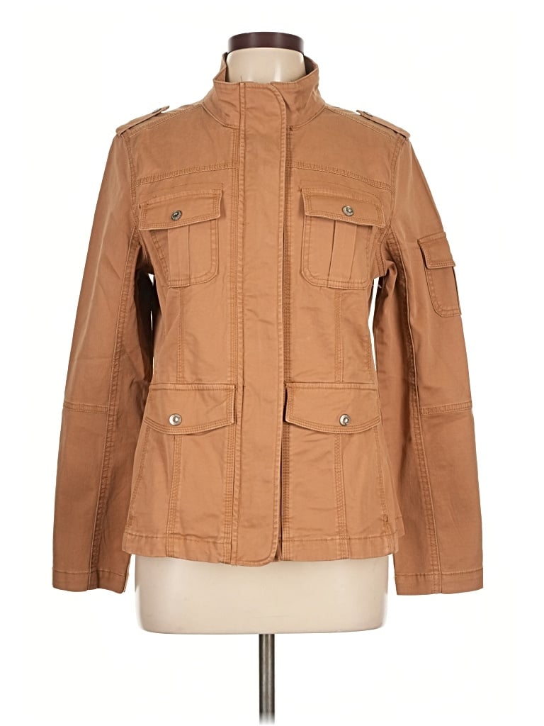 Pre-owned Kensie Jacket In Tan