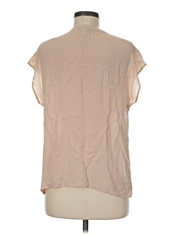 Joie Short Sleeve Silk Top (view 2)