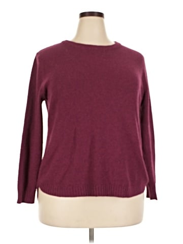 Pink Clover Pullover Sweater (view 1)