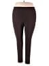 Torrid Solid Brown Active Pants Size 4X Plus (4) - photo 1