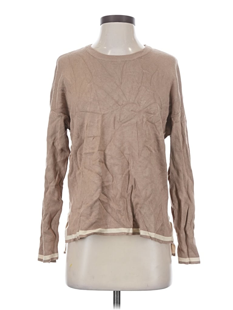 Click to view more detailed imagery on our partner's website Pre-owned Pale Sky Pullover Sweater In Tan