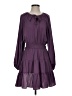 ee:some 100% Polyester Solid Purple Casual Dress Size S - photo 1