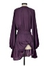 ee:some 100% Polyester Solid Purple Casual Dress Size S - photo 2