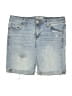 Mudd Girls Blue Denim Shorts Size 12 - photo 1
