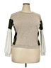 Vanilla Bay Color Block Tan Pullover Sweater Size 2X (estimated) - photo 1