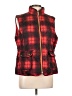 St. John's Bay 100% Polyester Plaid Red Vest Size L - photo 1