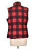 St. John's Bay 100% Polyester Plaid Red Vest Size L - photo 2