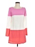 GB 100% Polyester Color Block Pink Casual Dress Size 7 - photo 1