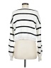 Yozy 100% Acrylic Stripes White Cardigan Size M - photo 2