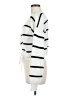 Yozy 100% Acrylic Stripes White Cardigan Size M - photo 5
