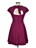 B. Darlin Solid Burgundy Cocktail Dress Size 11 - 12 - photo 2
